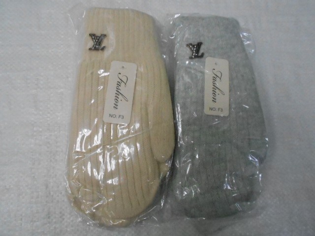  варежки жен. шерсть Мериноса