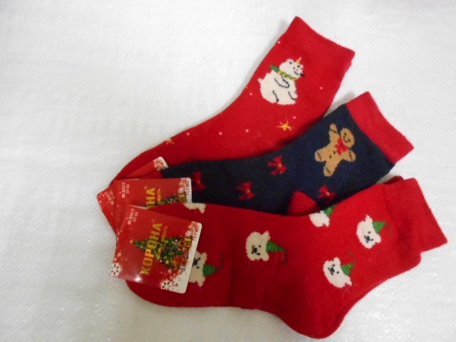 Носки жен.Новогодние