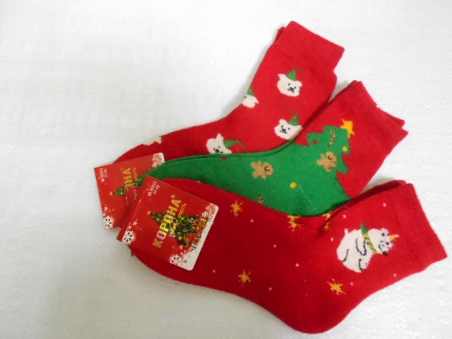 Носки жен.Новогодние