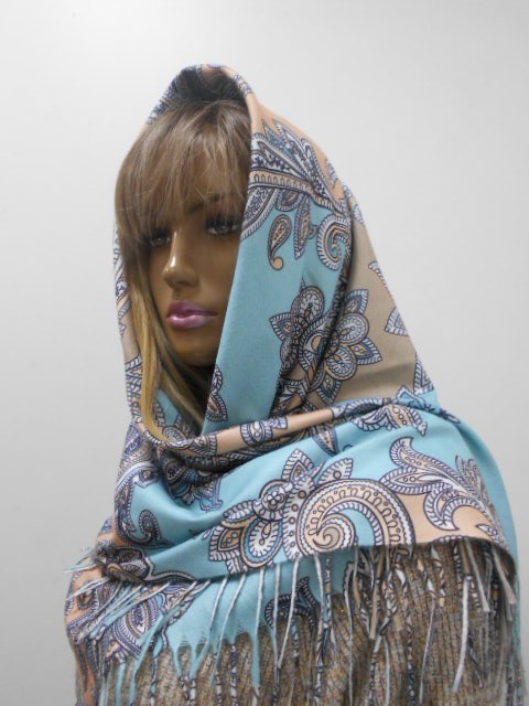  Огурцы+абстракция платок