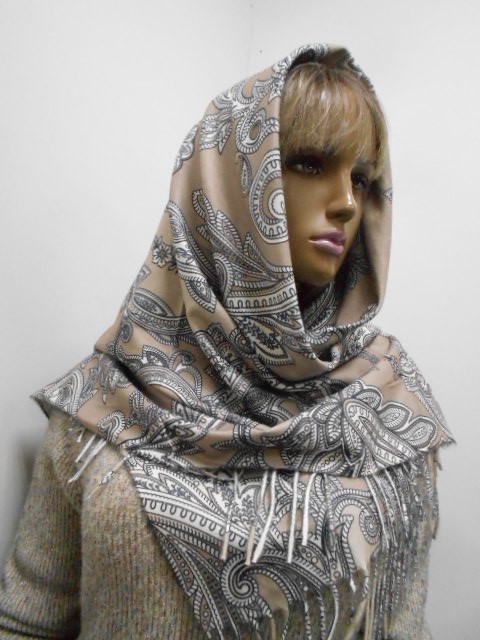  Огурцы+абстракция платок