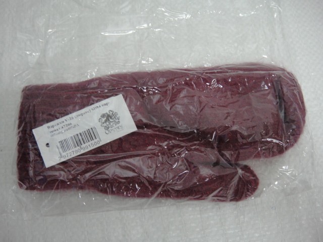 варежки V26 ангора+люрекс