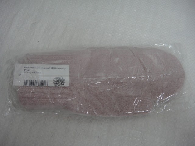 варежки V26 ангора+люрекс