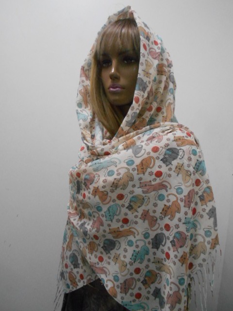 Кошки палантин