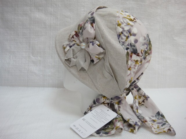 Кепка-бандана лён