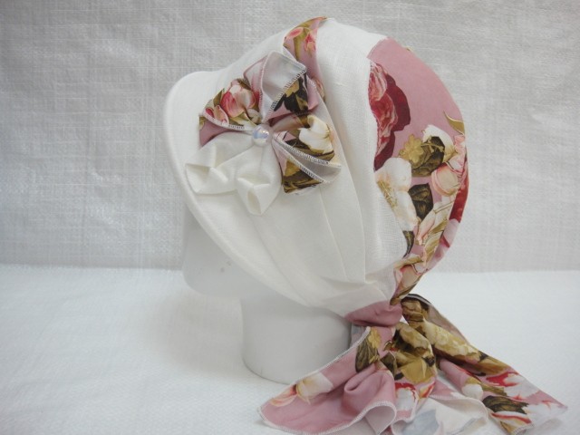 Кепка-бандана лён