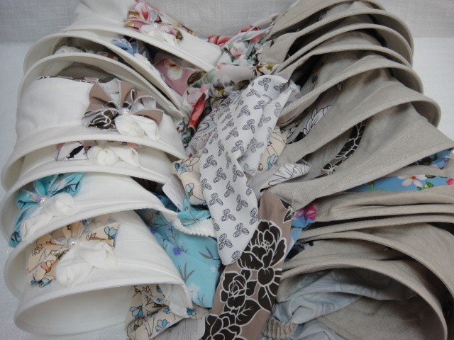 Кепка-бандана лён