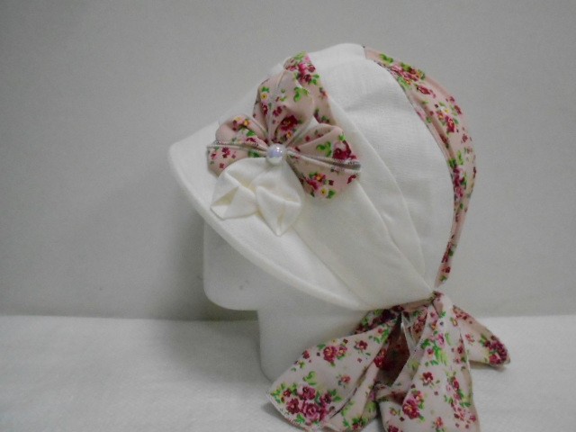 Кепка-бандана лён