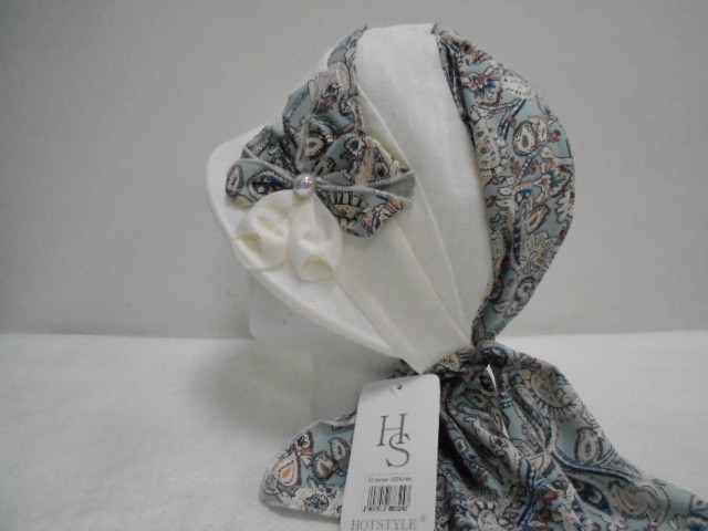 Кепка-бандана лён