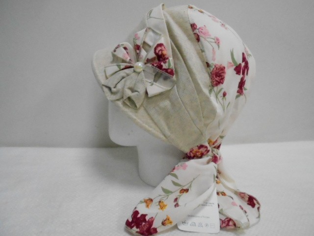 Кепка-бандана лён