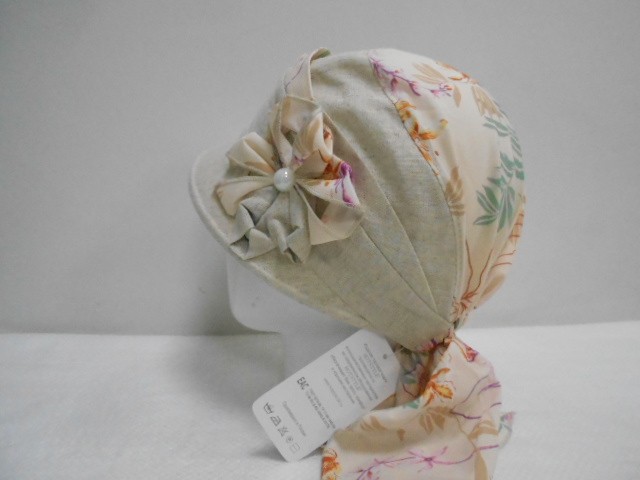 Кепка-бандана лён