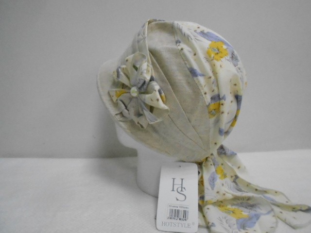 Кепка-бандана лён