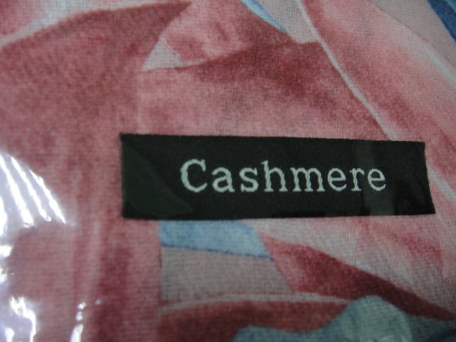  3D цветы+абстракция платок