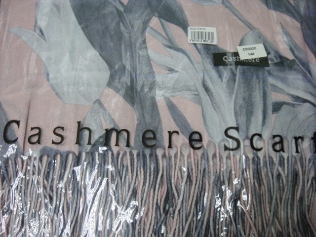  3D цветы+абстракция платок