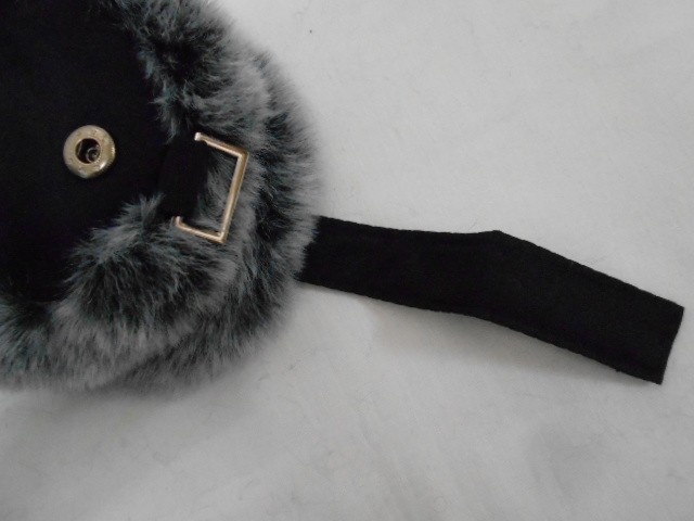  Ушанка плащёвка+мех