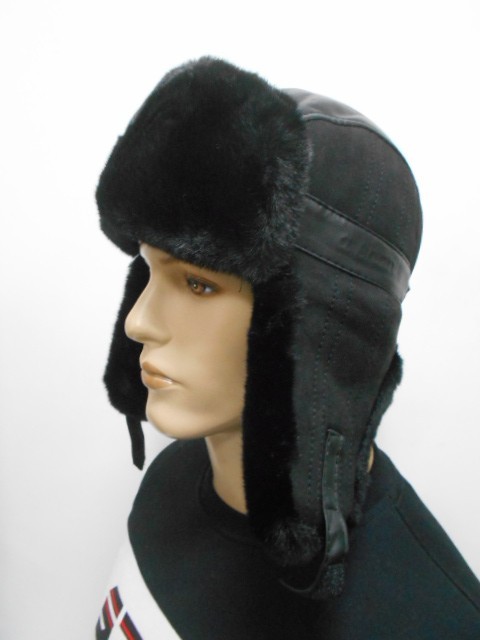  Ушанка замша+кожа