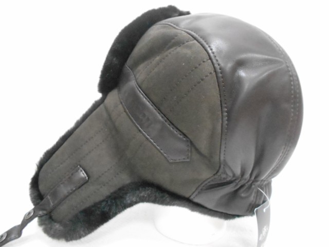  Ушанка замша+кожа