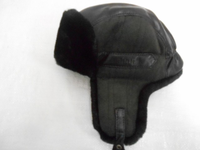  Ушанка замша+кожа