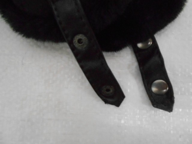  Ушанка замша+кожа