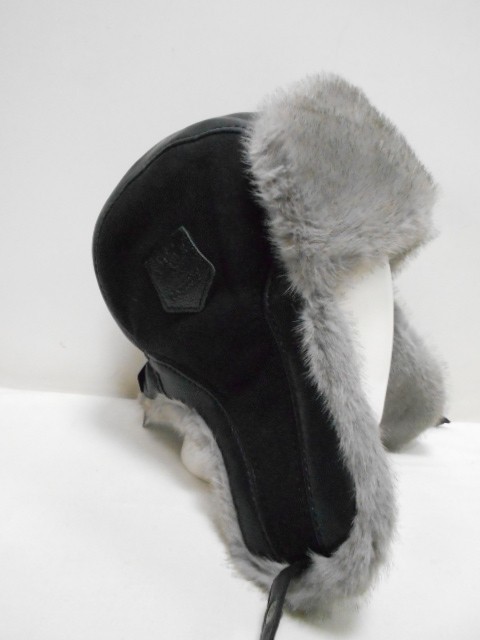  Ушанка замша+кожа