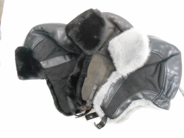  Ушанка замша+кожа