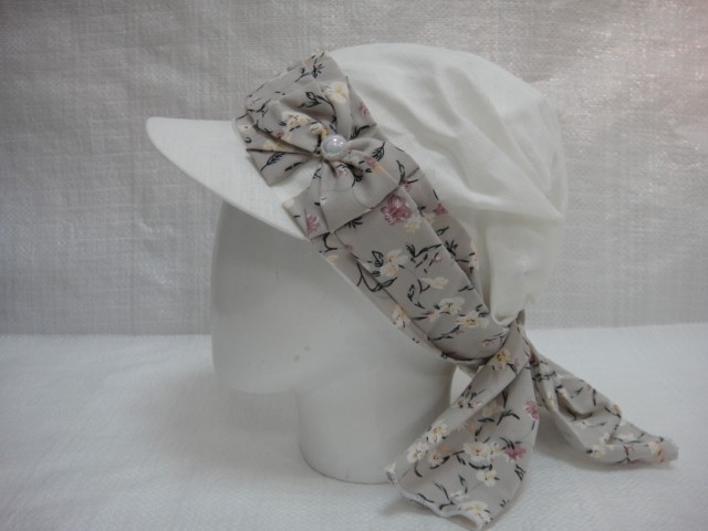 Кепка-бандана лён