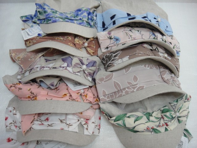 Кепка-бандана лён