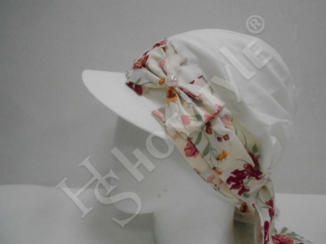  Кепка -бандана лён