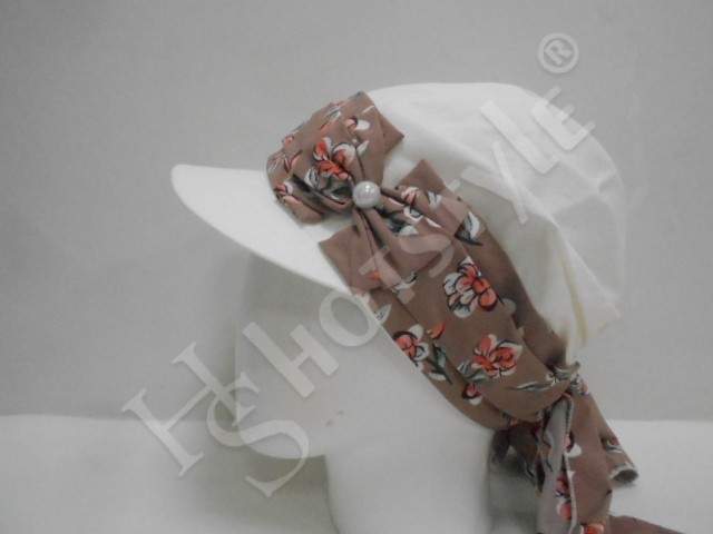  Кепка -бандана лён