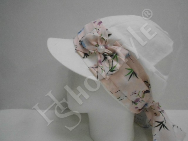  Кепка -бандана лён