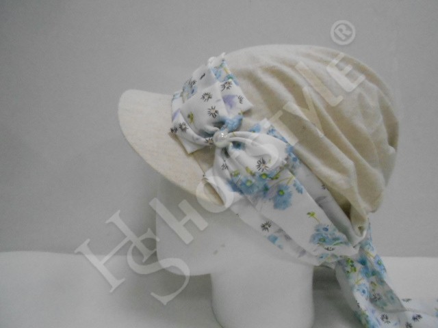  Кепка -бандана лён