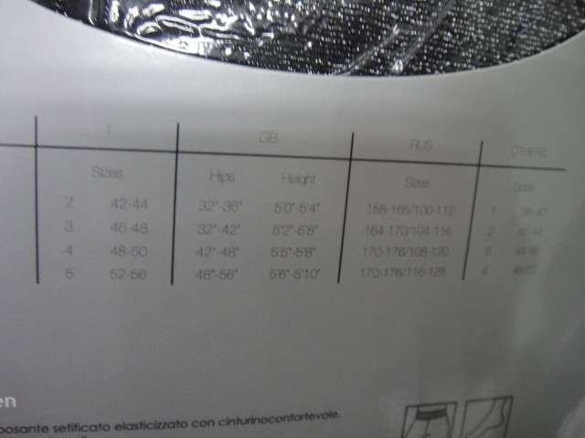   Колготки люрекс 