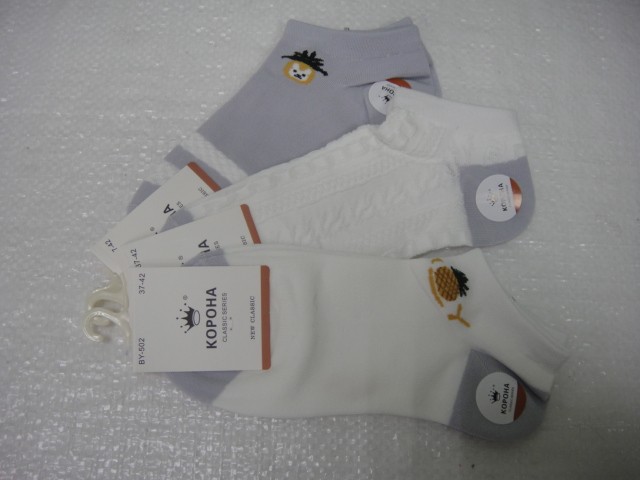  Носки жен.короткие