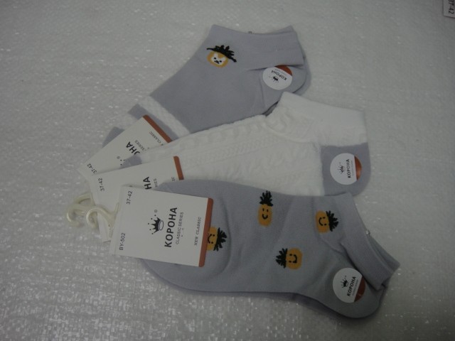  Носки жен.короткие