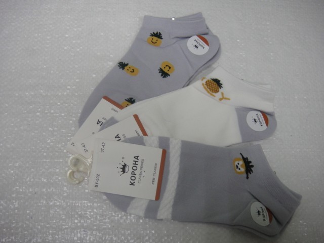  Носки жен.короткие