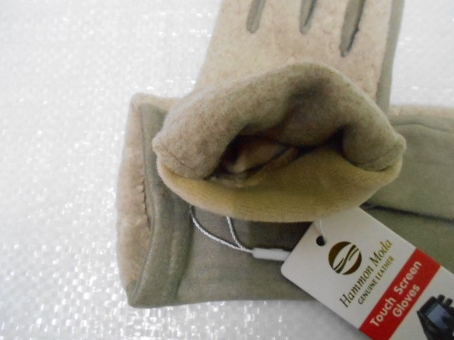   перчатки жен. шерсть+под замшу