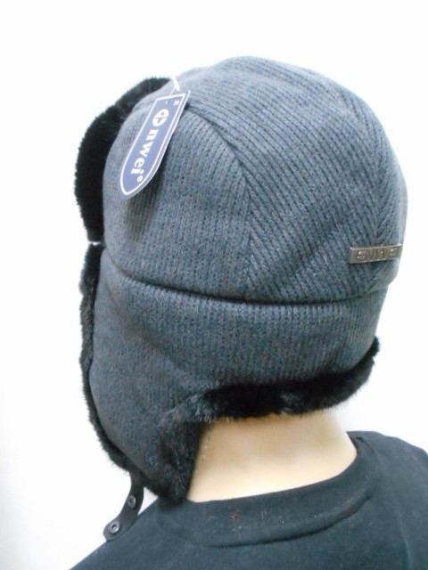  Ушанка муж. коттон+шерсть