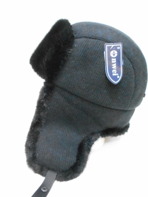  Ушанка муж. коттон+шерсть