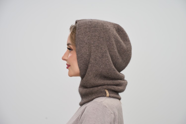   Олимпия капор шерсть енота