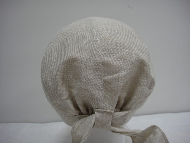 Кепка-бандана лён