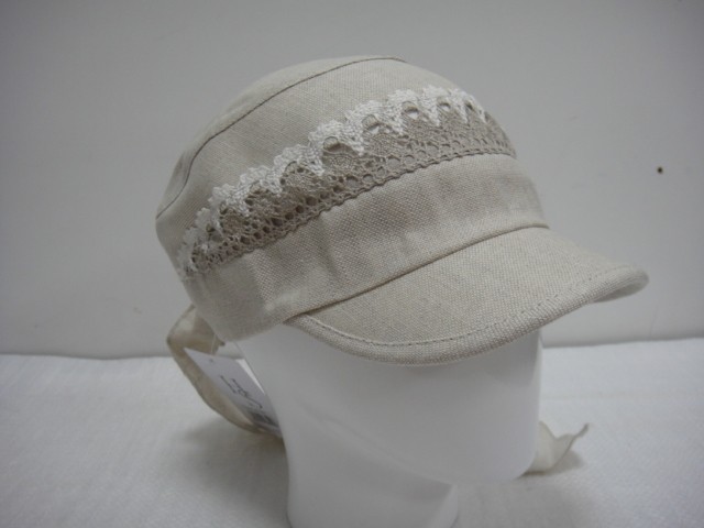 Кепка-бандана лён