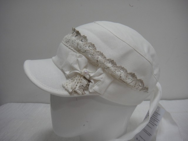 Кепка-бандана лён