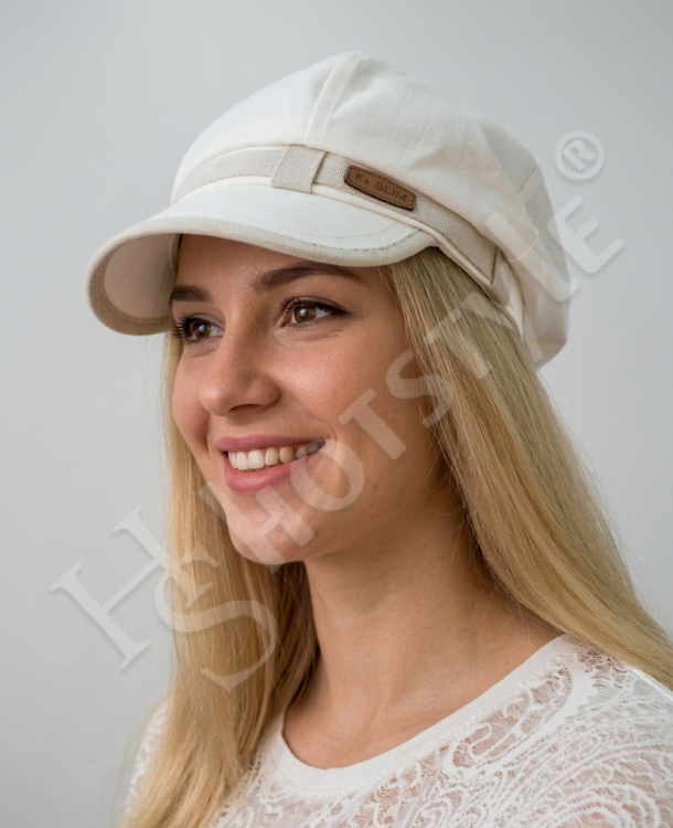  Кепка лён