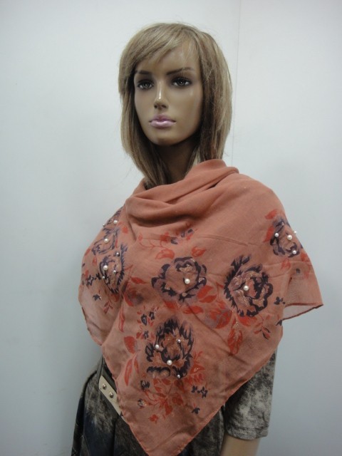 Жемчуг платок