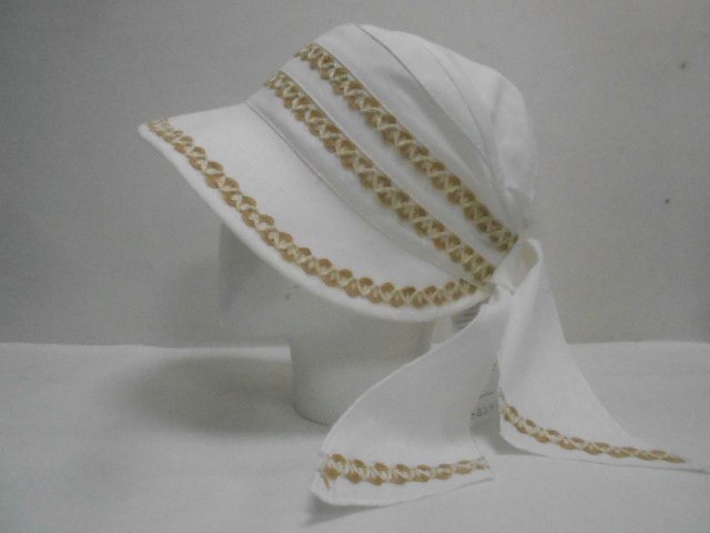  Кепка -шляпа лён