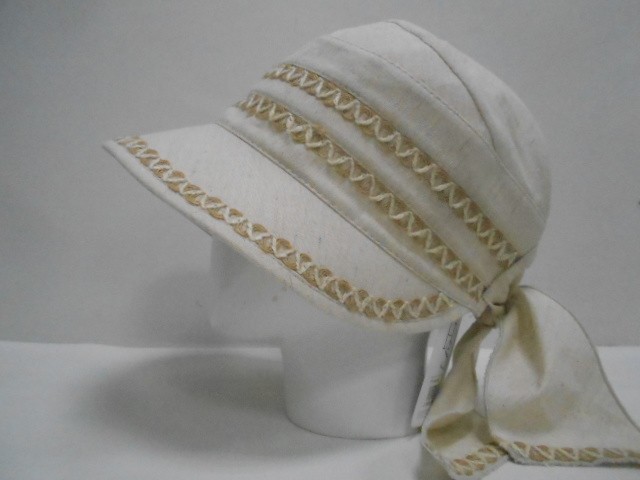  Кепка -шляпа лён