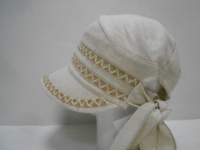  Кепка -шляпа лён