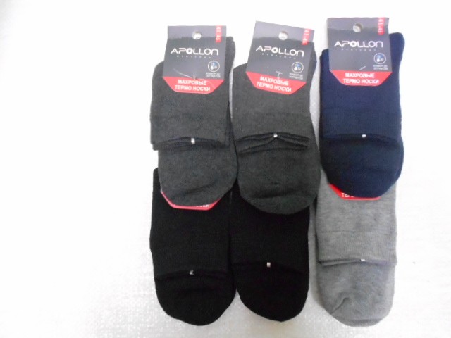  Носки муж. махровые термо