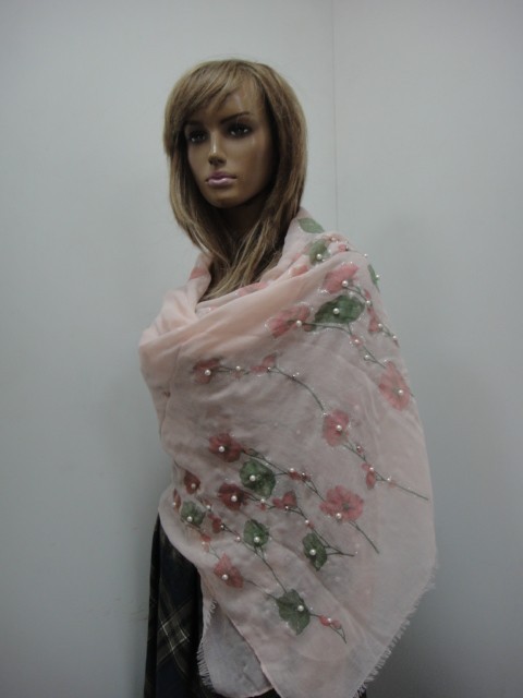 Жемчуг палантин