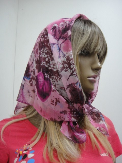  Цветы платок